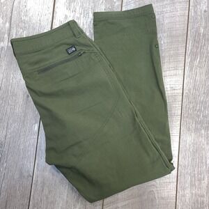 Mountain Hardwear Mens AP Trek Pant Size 32x30 Green Outdoor Hiking